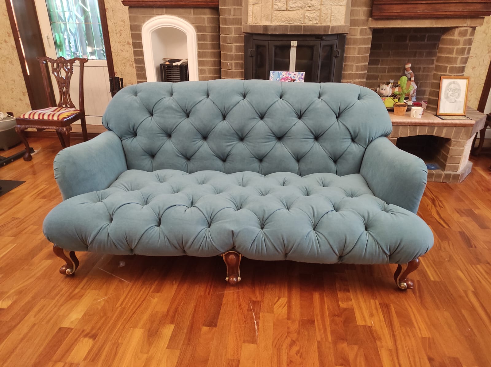 Обивка дивана. Преображенская площадь